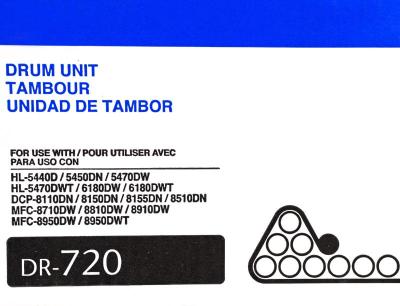 Tambor Brother Dr-720 (Hl5450dn, Hl5470dw, Hl6180d...